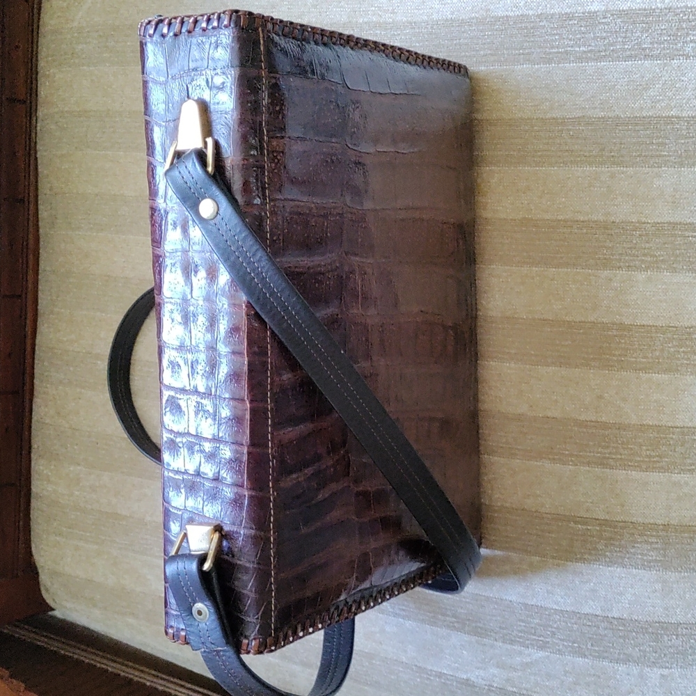 Crocodile leather purse - Picture 2 of 4
